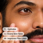 Model application of Granactive Retinoid 5% in Squalane